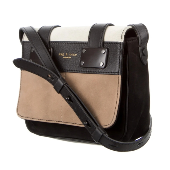 Rag & Bone Mini Pilot Suede Crossbody Bag - Picture 3 of 4